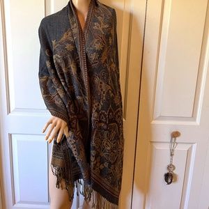 Pashmina Shawl Reversable